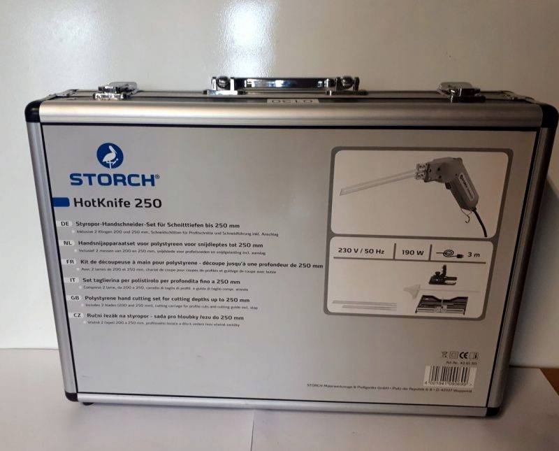NÓŻ DO CIĘCIA STYROPIANU STORCH HOTKNIFE 250