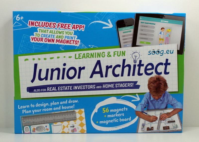 GRA/ZABAWKA JUNIOR ARCHITECT 7407016465 oficjalne archiwum Allegro