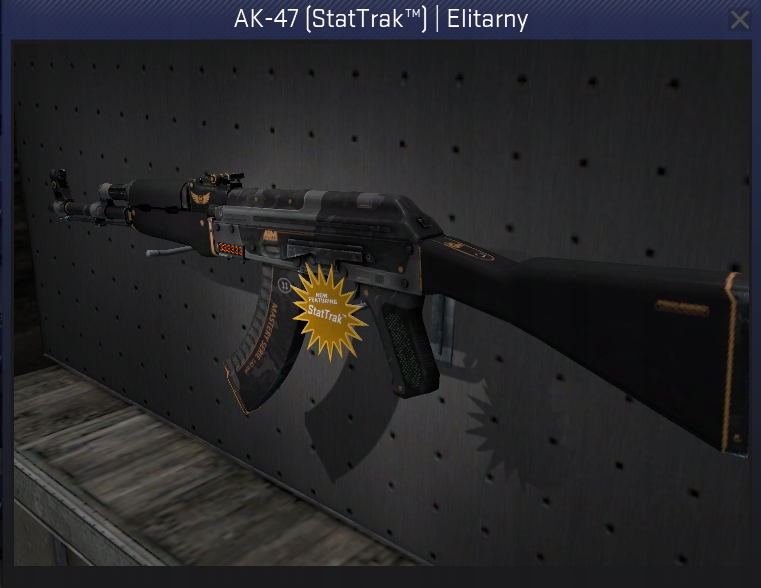 AK-47 ELITARNY ELITE STATTRAK LU MW CS GO sin