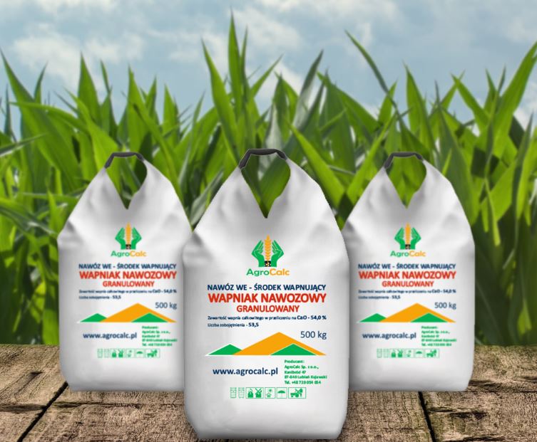AGROCALC - Kreda  Wapno Granulowane - Lubień Kuj
