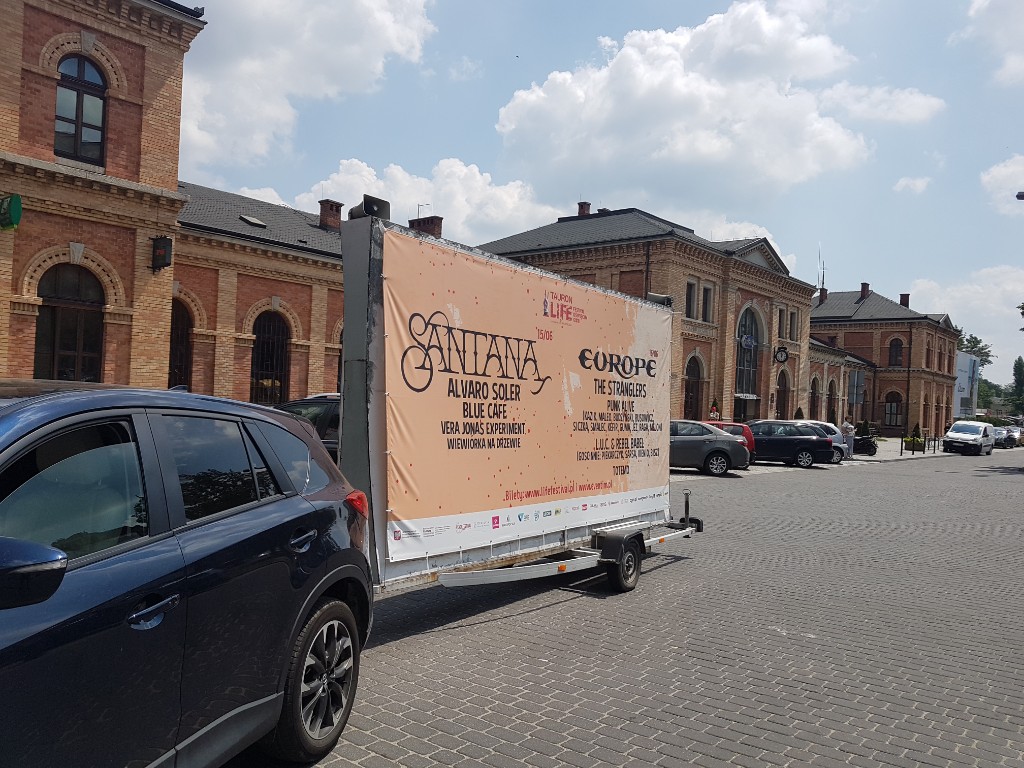 Reklama mobilna Andrychów