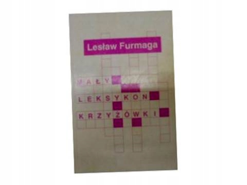 Mały leksykon krzyżówki - L.Furmaga 1993 24h wys