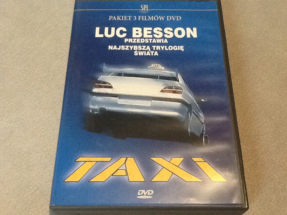 TAXI 1 2 3 DVD pakiet 3 filmów Luc Besson NM