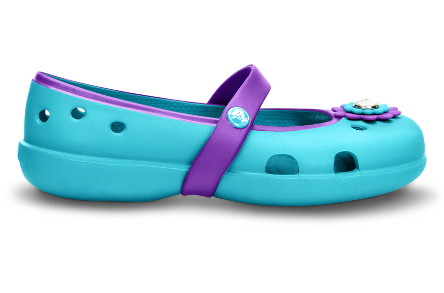 BALERINY CROCS KEELEY CHARM 15399 SURF r.24,5