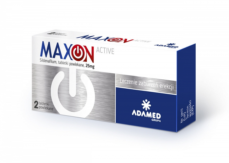 MaxOn Active 25mg 2tabletki APTEKA