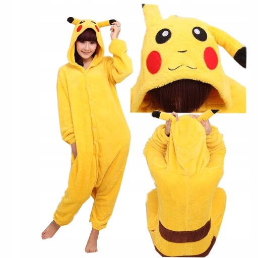 Pizama Kombinezon Kigurumi Pikachu L 7718522142 Oficjalne Archiwum Allegro