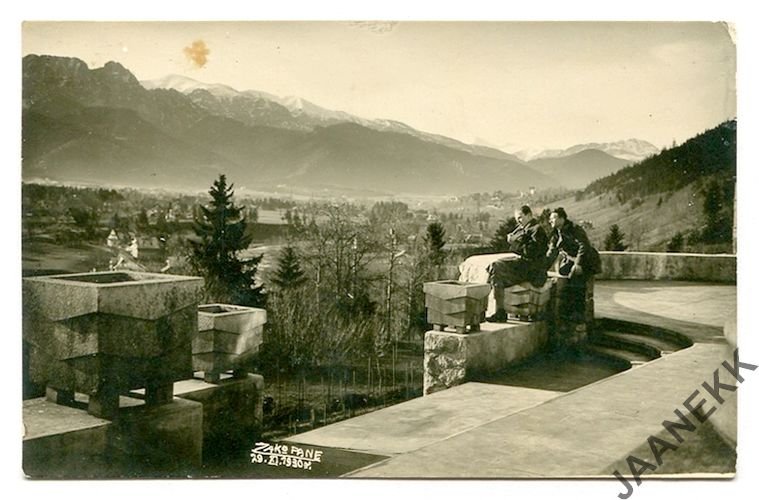 ZAKOPANE Sanatorium ZNP, Ciągłówka, 1930