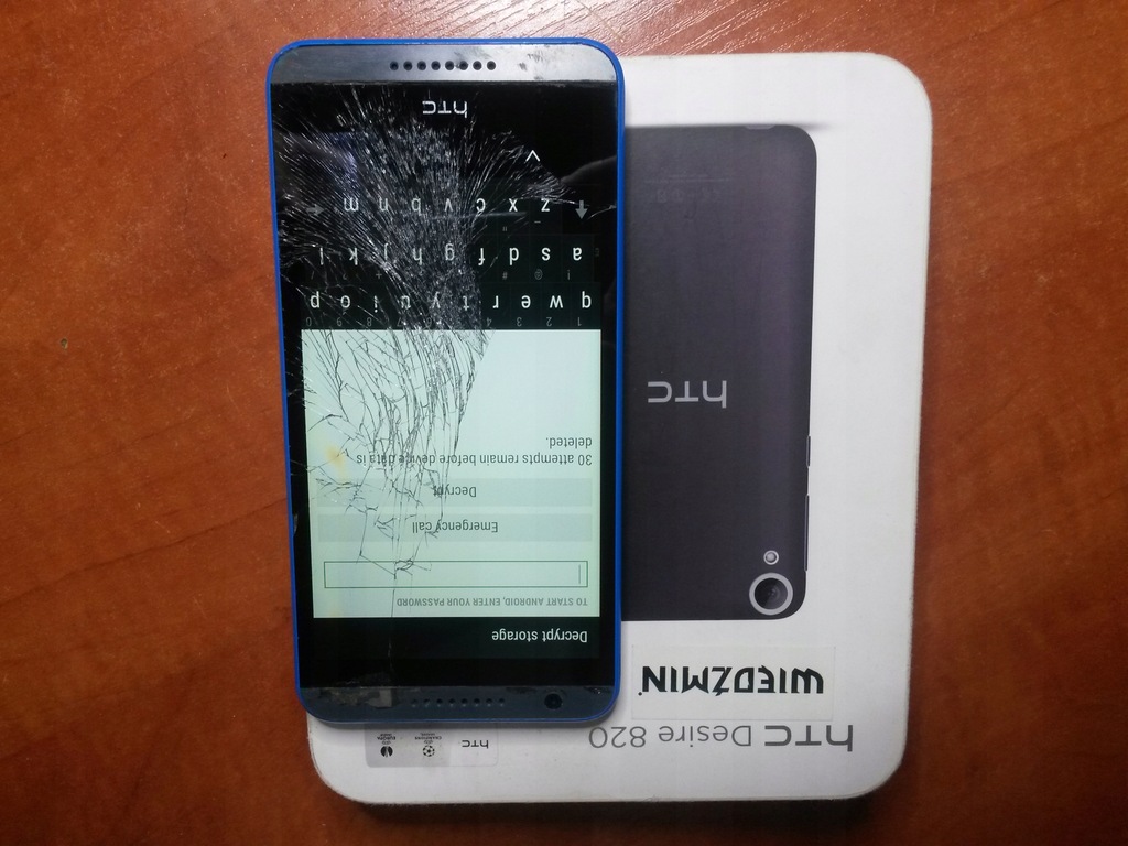 Telefon HTC Desire 820 0PFJ400 D820n + pudełko