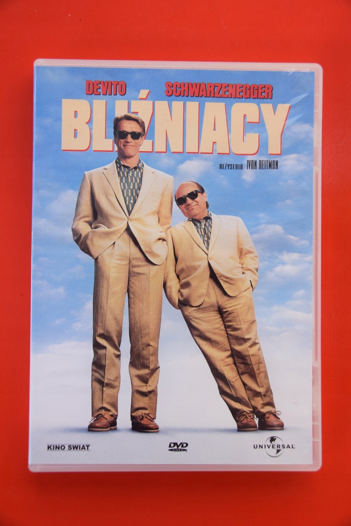 Bliźniacy DVD DeVito Schwarzenegger komedia