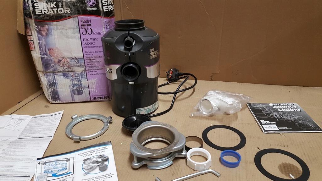 Młynek do odpadów INSINKERATOR Model 55 Rozdrabnia 7461241383