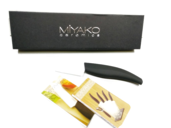 NÓŻ CERAMICZNY MIYAKO 5'' SANTOKU
