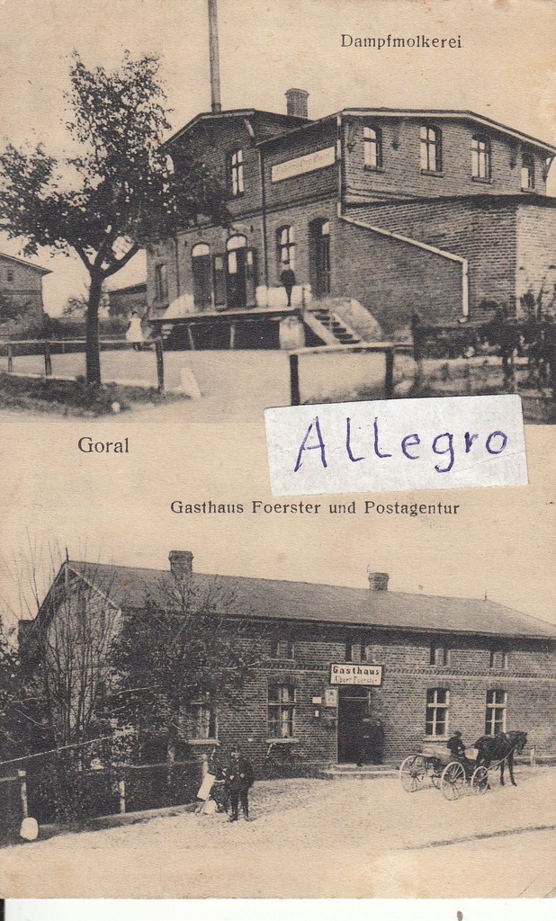 Górale k/Jabłonowo Pomorskie - poczta,mleczarnia