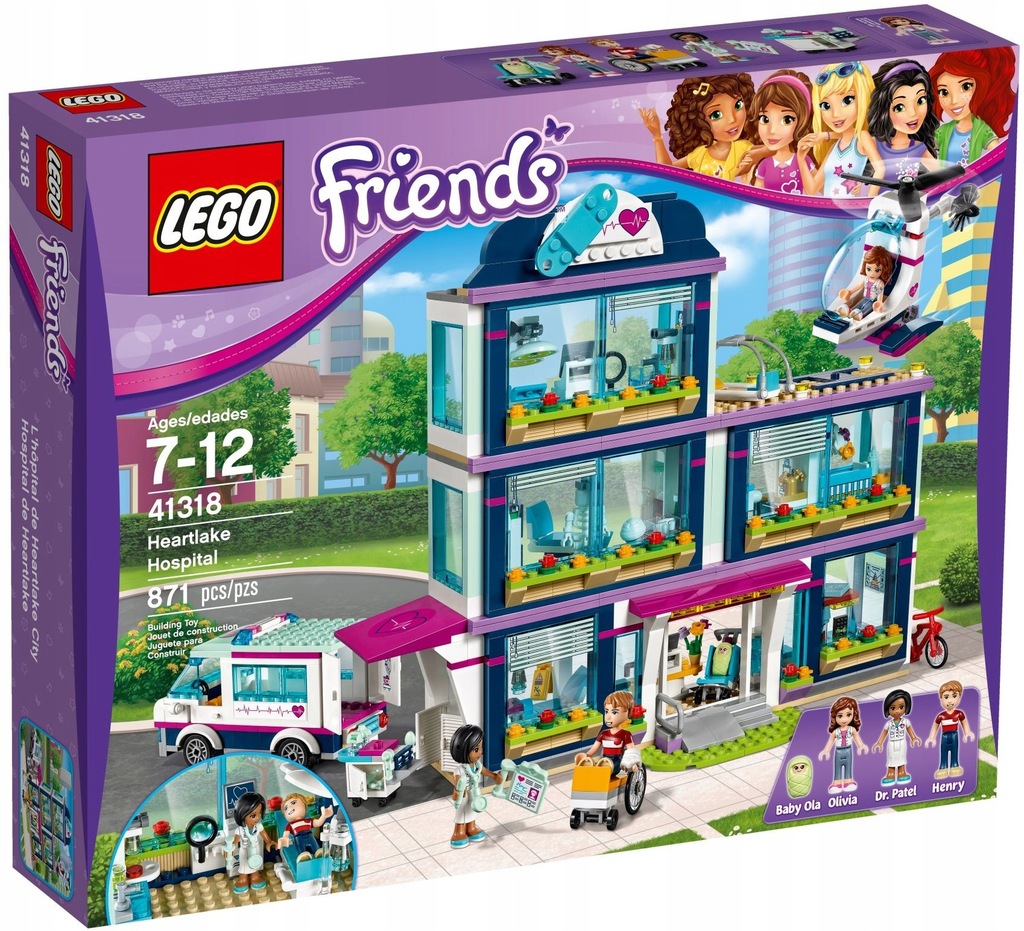 LEGO FRIENDS Szpital w Heartlake 41318