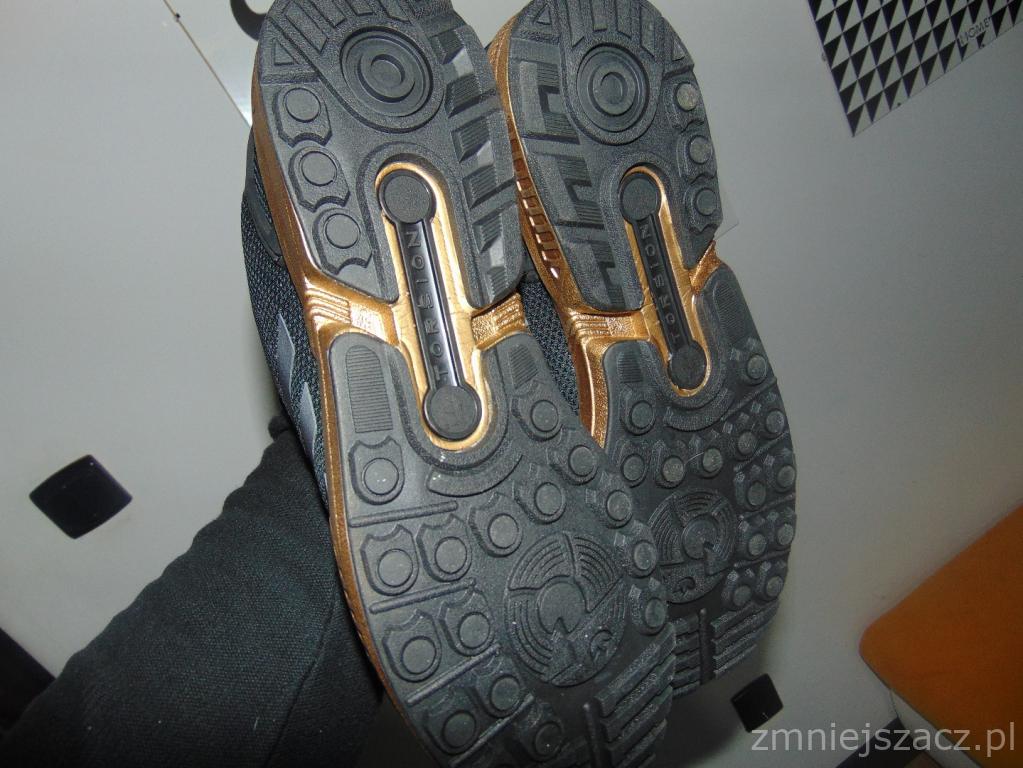 adidas ZX FLUX GOLD ZŁOTE NOWE 45 29 CM - 7248520395