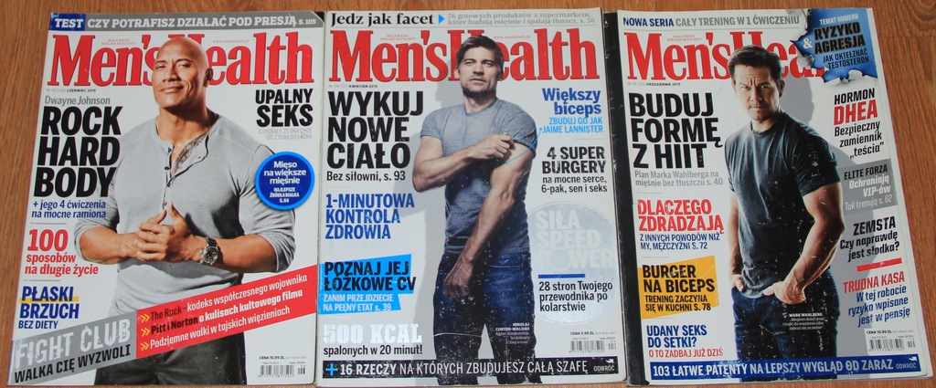 Mens Health 3x 2015