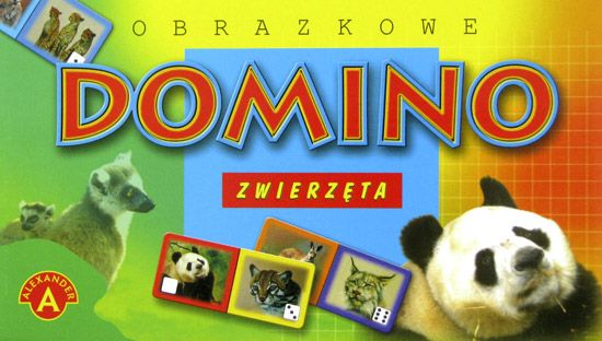 Domino obrazkowe - Zwierzęta /Alexander