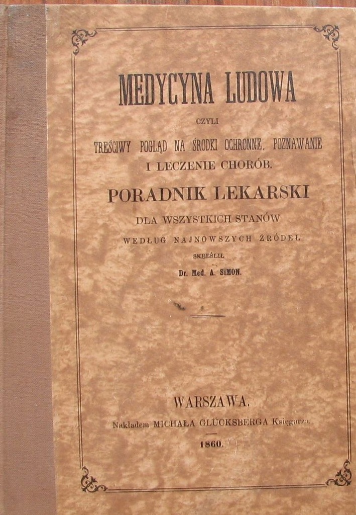 REPRINT .MEDYCYNA LUDOWA [REPRINT] MEDYCYNA LUDOW