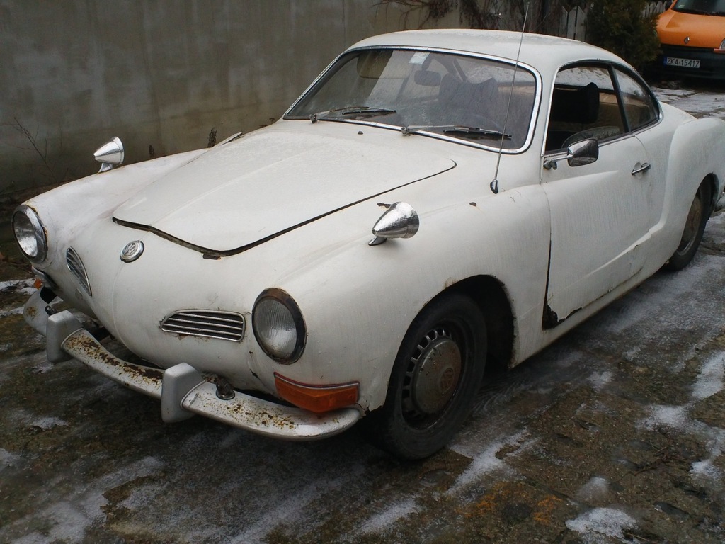 VW KARMANN GHIA  SPRAWNY 100% ORYGINAŁ Z NIEMIEC