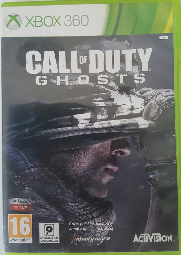 Call of duty ghosts napisy PL xbox 360