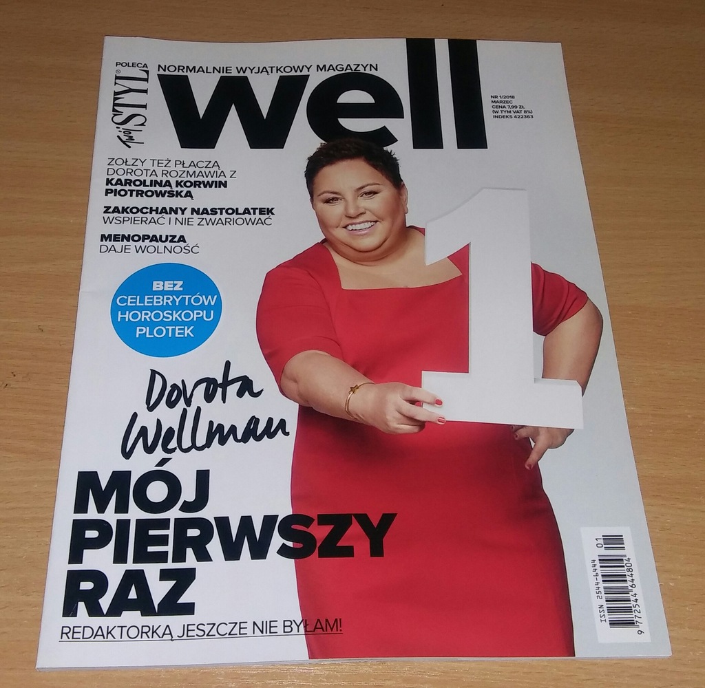 WELL TWÓJ STYL POLECA DOROTA WELLMAN 1/2018