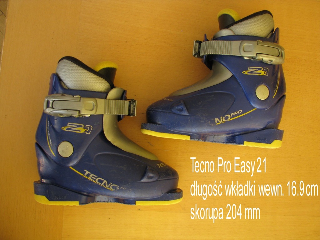 Buty narciarskie TecnoPro wkładka 16.8 cm EU:26 27