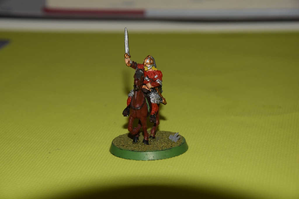 LOTR Władca Pierścieni Eomer król Rohanu metal/pla