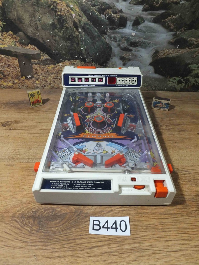Stary Zabytkowy Flipper Pinball TOMY 1979 Japan