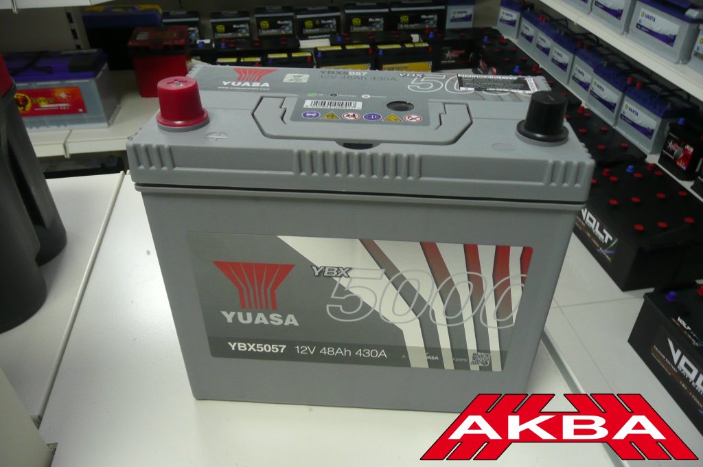 Akumulator YUASA 48Ah 430A YBX5057 Łódź
