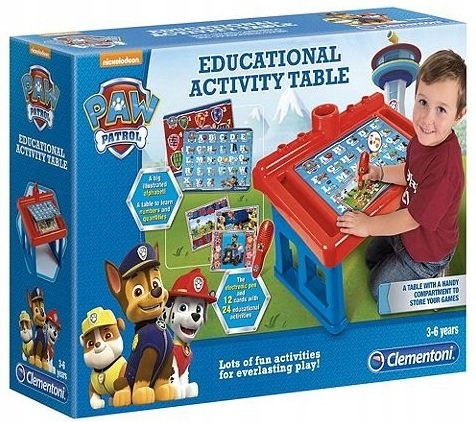 Stolik Edukacyjny Interaktywny Psi Patrol Paw Uszk