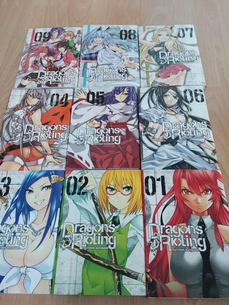 Dragons Rioting 1-9 manga