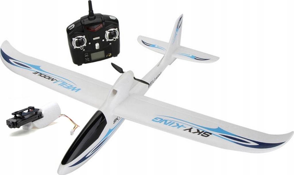 SAMOLOT RC SKY-KING F959 MOTOSZYBOWIEC KAMERA 2MP
