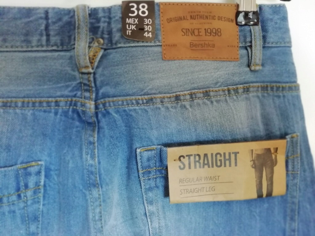 BERSHKA jeansy męskie 38 NOWE