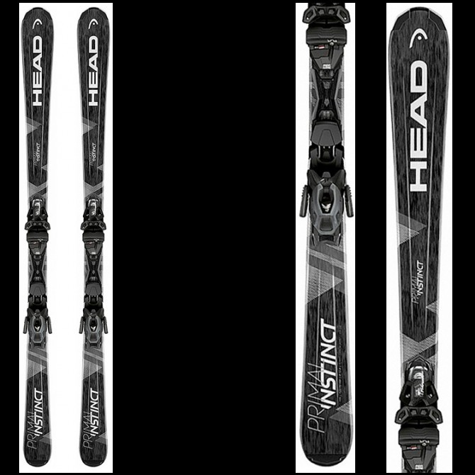 Head Primal Instinct 163cm + SX10 Nowe Narty 2018! - 7255672407