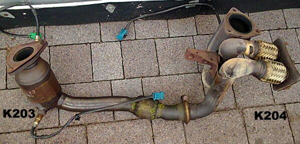 Citroen C5 KATALIZATOR 3.0V6 K204 K203 PEUGEOT 607