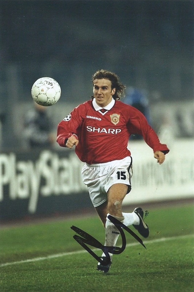Karel POBORSKY oryginalny autograf! MANCHESTER UTD