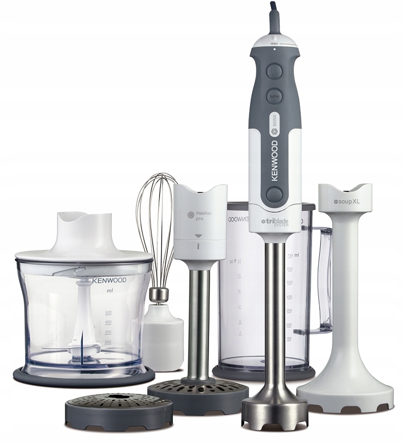Blender Ręczny Kenwood 800W HDP408WH zestaw 7489257902 oficjalne