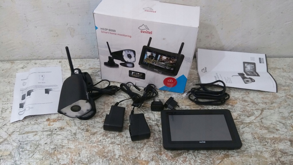 AM39 KAMERA MONITORING Switel HSIP6000 DOTYKOWY