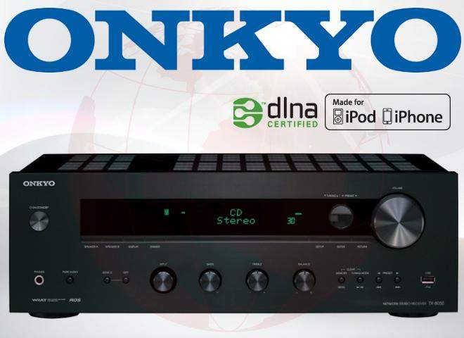 ONKYO TX-8050 USB PURE AUDIO INTERNET RADIO BCM !