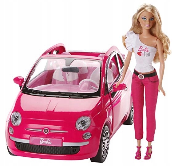 barbie auto fiat 500