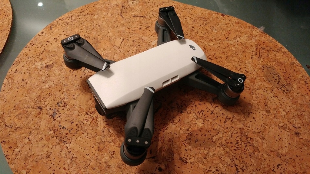 DJI Spark uszkodzony