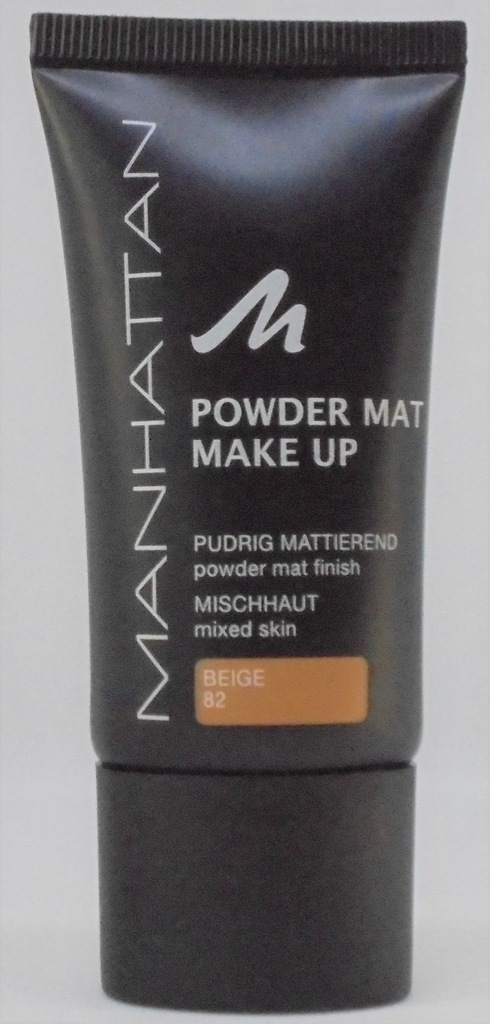 Manhattan Powder Mat Make Up podkład beige 82 beż