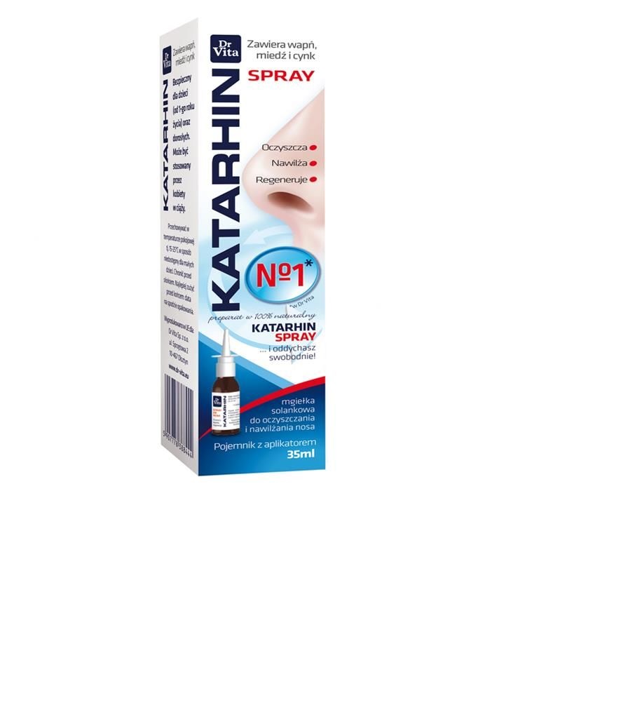 Katarhin Spray 35ml. Skuteczny na katar SUPER CENA