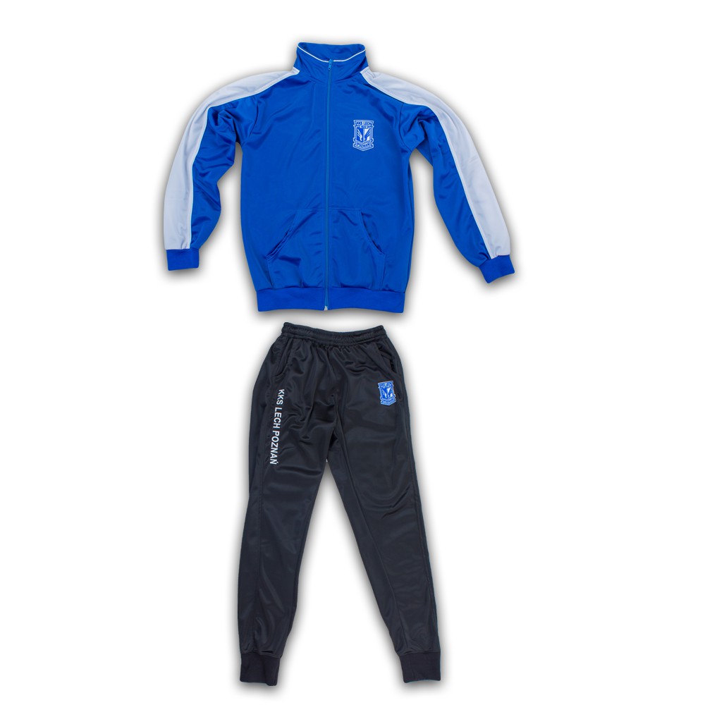 dres dziecięcy Lech Poznań nowy 104-152 cm