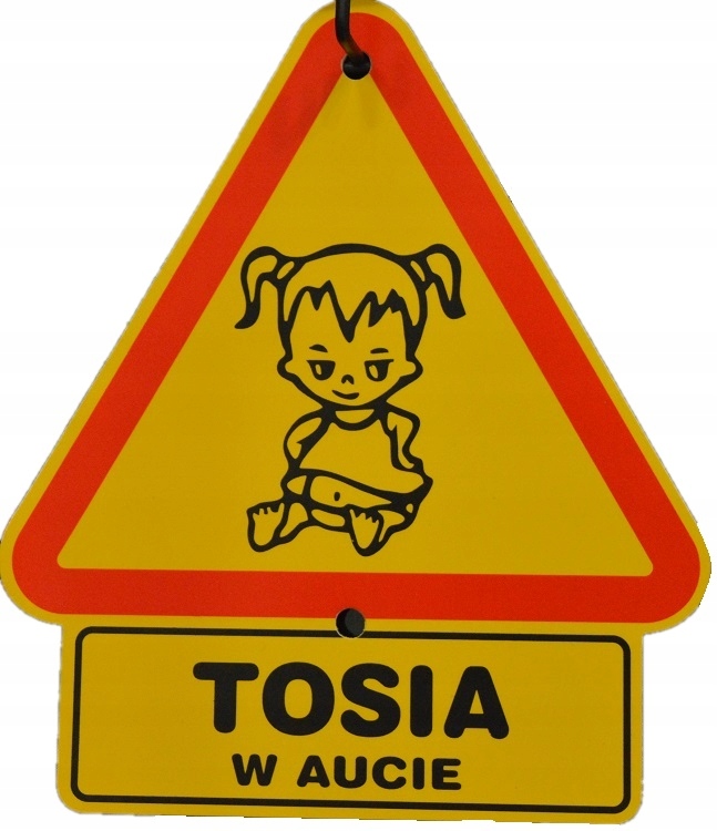 TABLICZKA SAMOCHODOWA - TOSIA