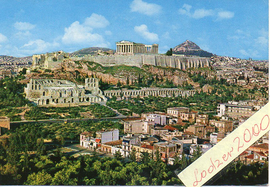 GRECJA ATENY PARTHENON WZGÓRZE AKROPOL