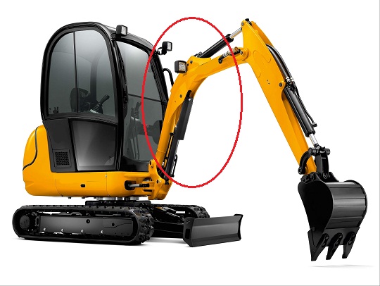 RAMIE BOOM DO MINIKOPARKI JCB 8014 8016 8018