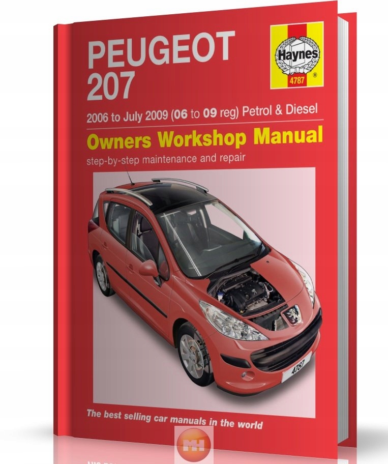 Peugeot 207 (2006-2009) - Instrukcja Napraw Haynes - 6834100737 - Oficjalne Archiwum Allegro