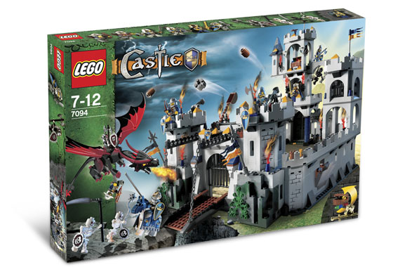 LEGO Castle 7094 - Zamek królewski + smok