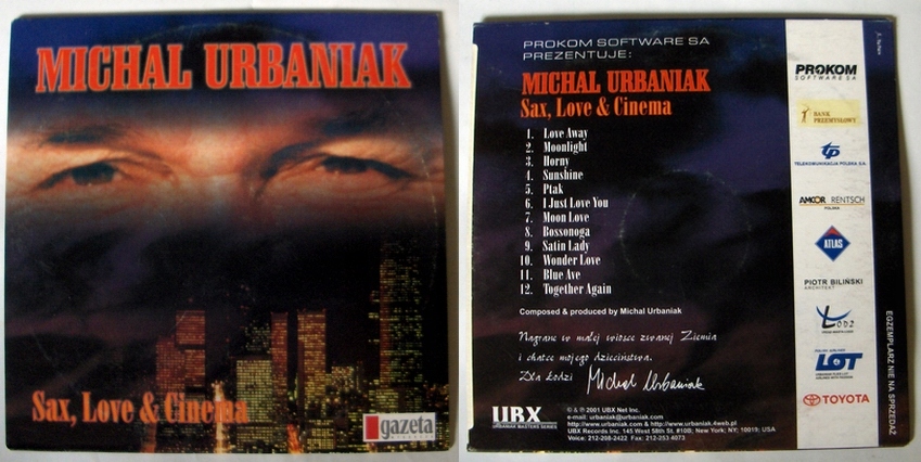 Michał Urbaniak - Sax Love & Cinema