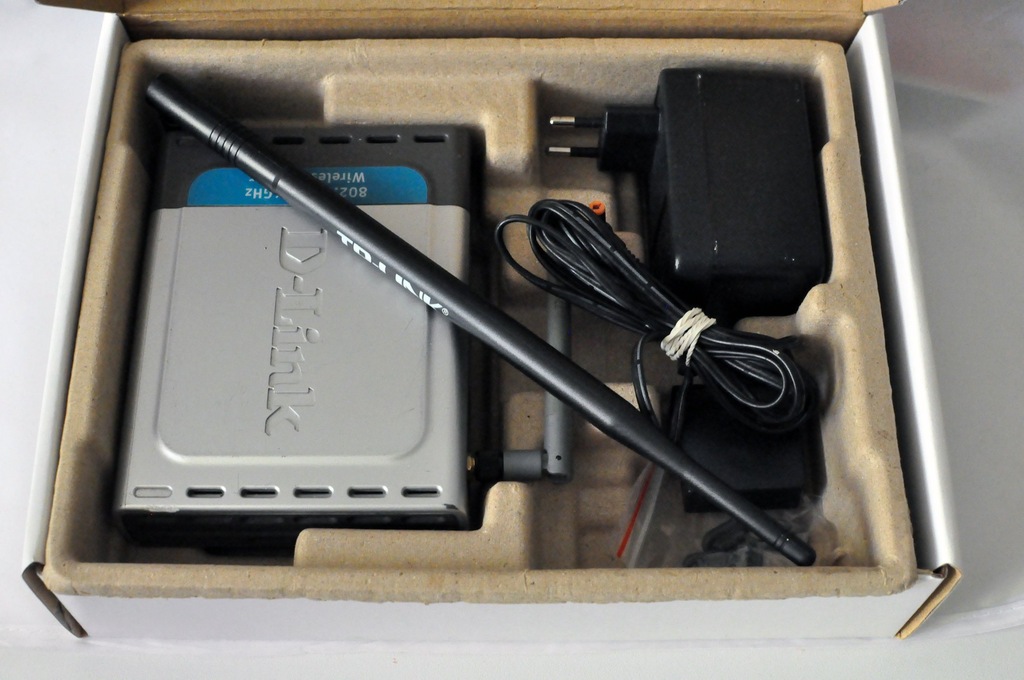 D-Link DI-524 WiFi + ANTENA TGP-LINK GRATIS!!! BCM